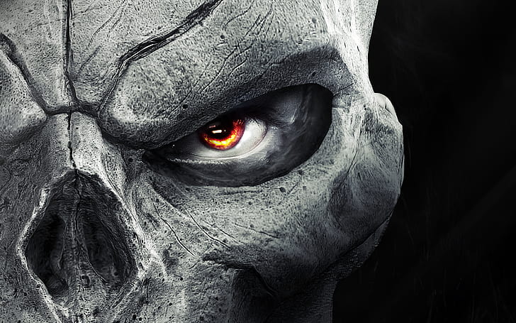 HD wallpaper: look, mask, Death, of the Apocalypse, Darksiders 2 | Flare