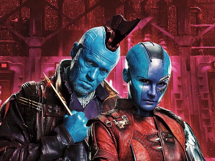 Yondu, 5K, Karen Gillan, Guardians of the Galaxy Vol 2, Michael Rooker, HD wallpaper