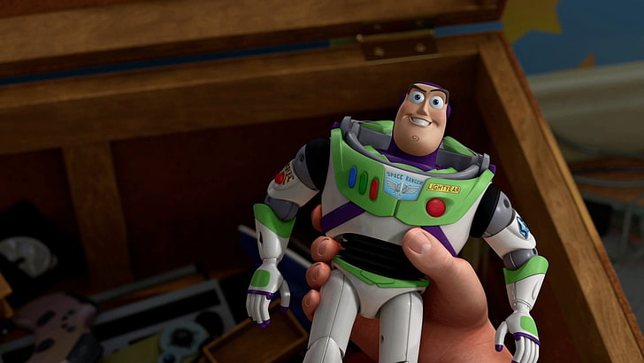 Toy Story, Buzz Lightyear, representation, childhood, human representation