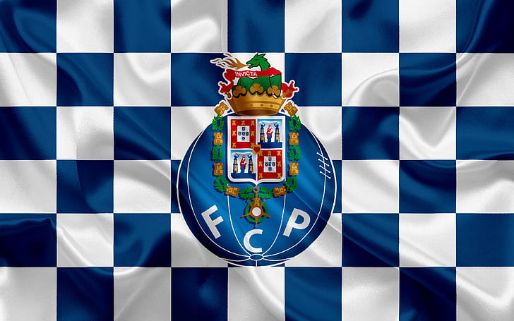 Soccer, FC Porto, Emblem, Logo, HD wallpaper