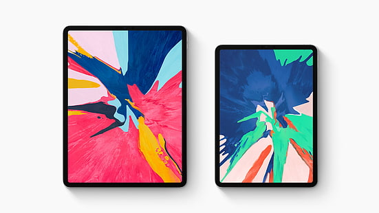 HD wallpaper: abstract, colorful, iPad Pro 2018, 4K | Wallpaper Flare