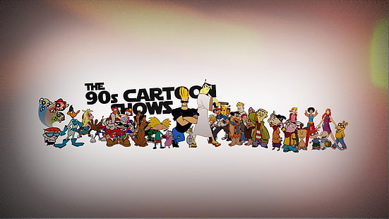 HD wallpaper: Cartoon Network, The 90's Cartoon Shows, Cartoons, group of  people | Wallpaper Flare