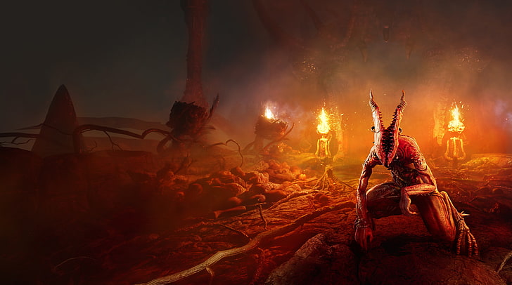 Agony, Martyrs, Hell, 2018 Video Game, Games, Other Games, horror, HD wallpaper
