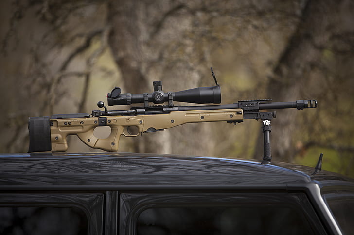 weapons, sniper rifle, AE MK III, ACCURACY INTERNATIONAL, HD wallpaper