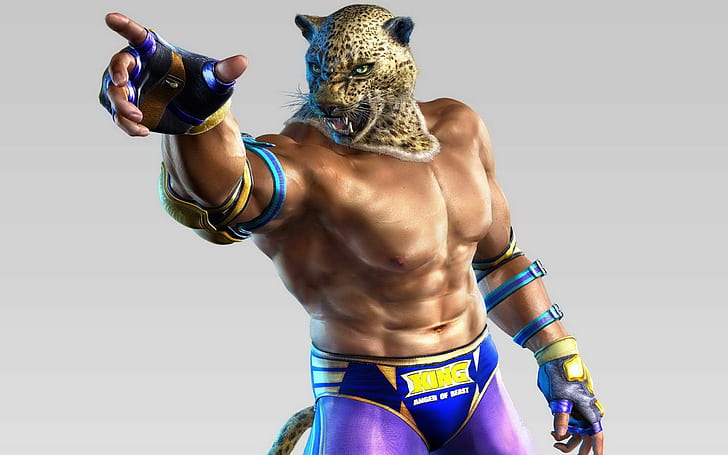 fighter king Tekken Video Games Tekken HD Art, Lion, wrestler