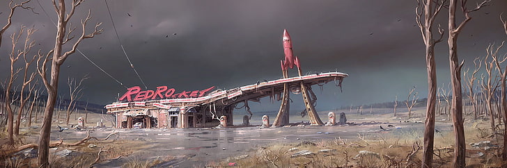 Fallout 4, concept art, HD wallpaper