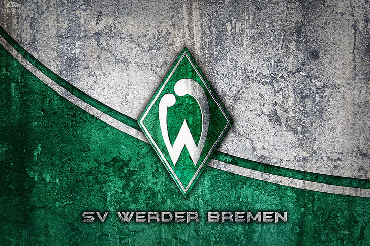 Soccer, SV Werder Bremen, Emblem, Logo, HD wallpaper