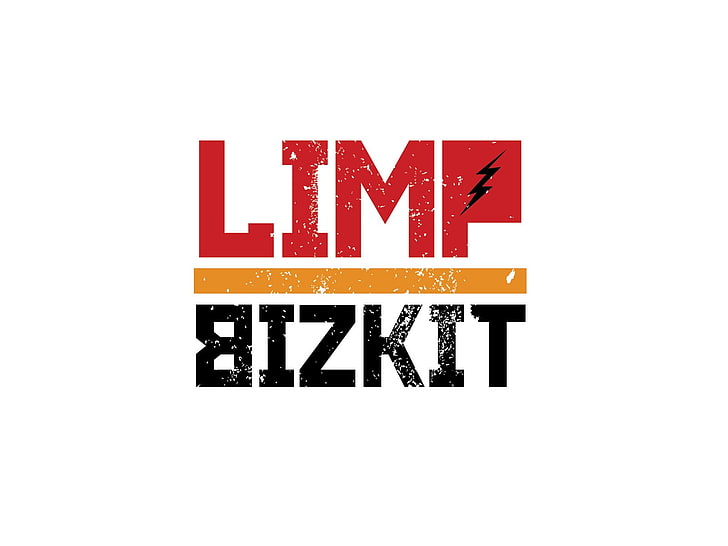 red and white Garage Sale signage, Limp Bizkit, logo, music, text, HD wallpaper