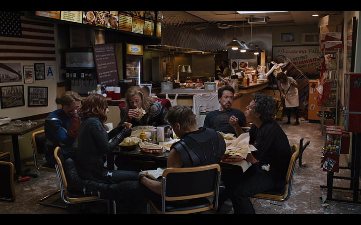Bruce Banner, Clint Barton, Hawkeye, Steve Rogers, The Avengers