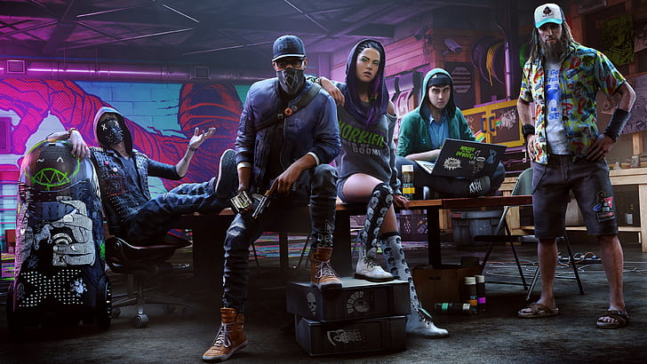 Watch_Dogs 2, video games, hacking