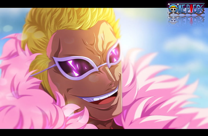 One Piece Doflamingo triple monitor wallpaper HD  Images  WallpaperFusion  by Binary Fortress Software