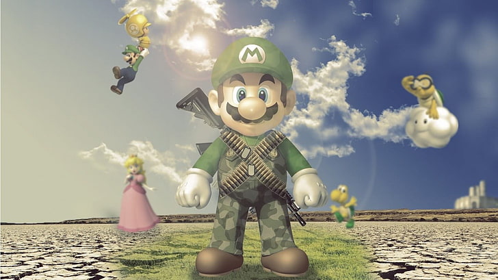 Super Mario Luigi wallpaper, Mario Bros., Super Mario Bros., video games