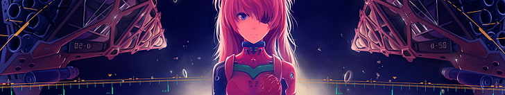 red-haired female anime character, Neon Genesis Evangelion, Asuka Langley Soryu, HD wallpaper