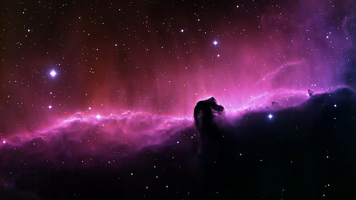 space horsehead nebula, star - space, astronomy, night, galaxy, HD wallpaper
