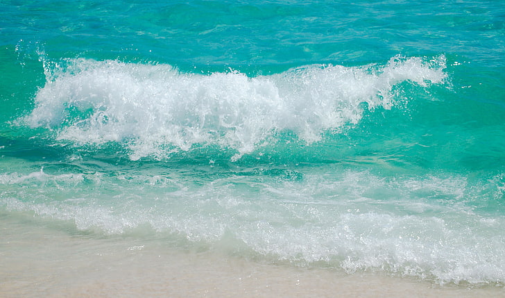 wave, sea, waves, foam, beach, water, motion, sport, aquatic sport