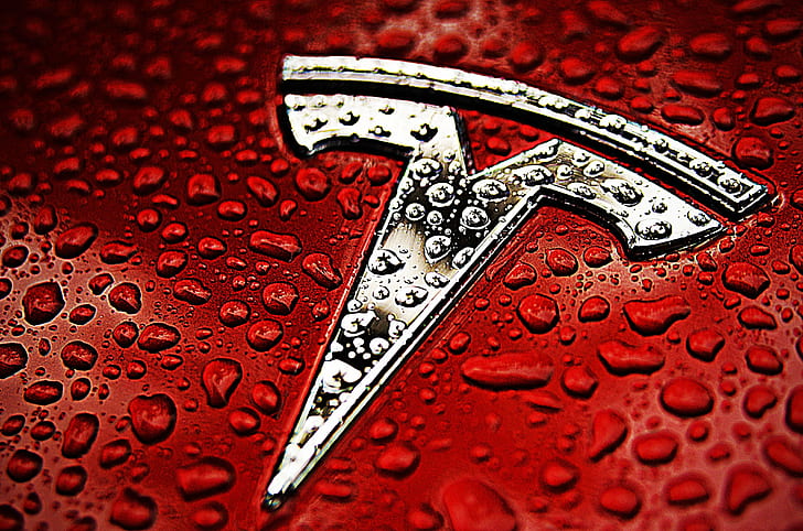 HD wallpaper: logo, Tesla | Wallpaper Flare
