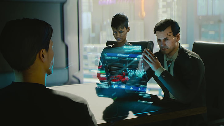 screenshot, Cyberpunk 2077, 4K, E3 2018