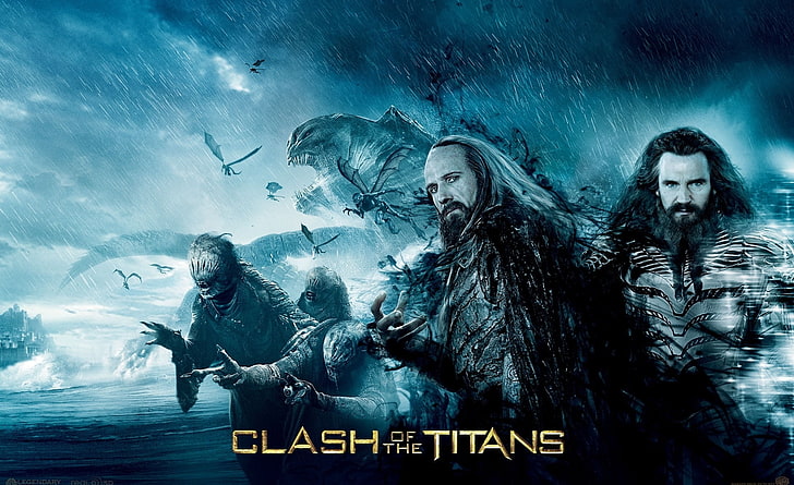 Clash Of The Titans, 2010 Movie, Clash of the Titans movie poster, HD wallpaper