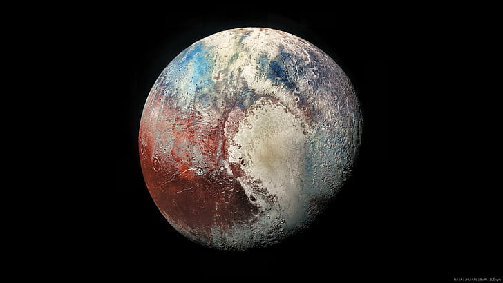 Pluto 4K 8K, HD wallpaper
