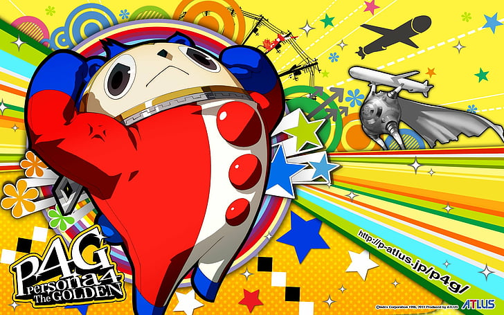 Video Game, Persona 4 Golden, Anime, Teddie (Persona), HD wallpaper