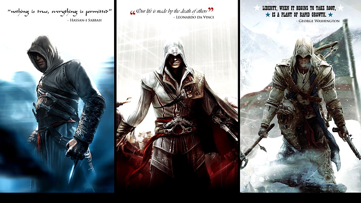 Assassin's Creed, Ezio Auditore da Firenze, video games, Assassin's Creed 2, HD wallpaper