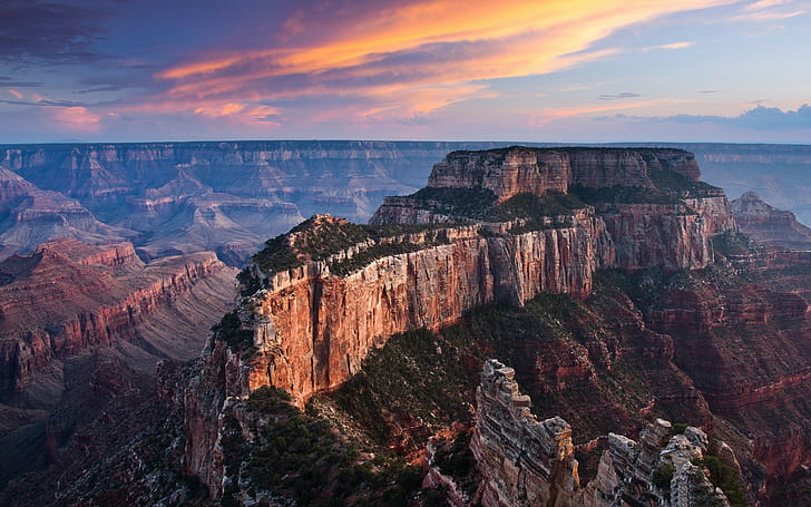 landscape, Grand Canyon, rock formation, scenics - nature, beauty in nature, HD wallpaper