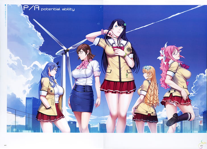 anime girls, Sei Shoujo, Empress (visual novel), HD wallpaper