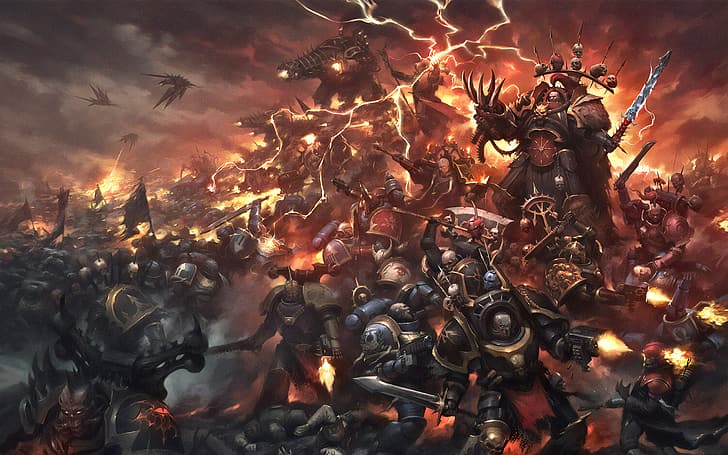 Warhammer 40,000, Games Workshop, Space Marine, space marines, HD wallpaper