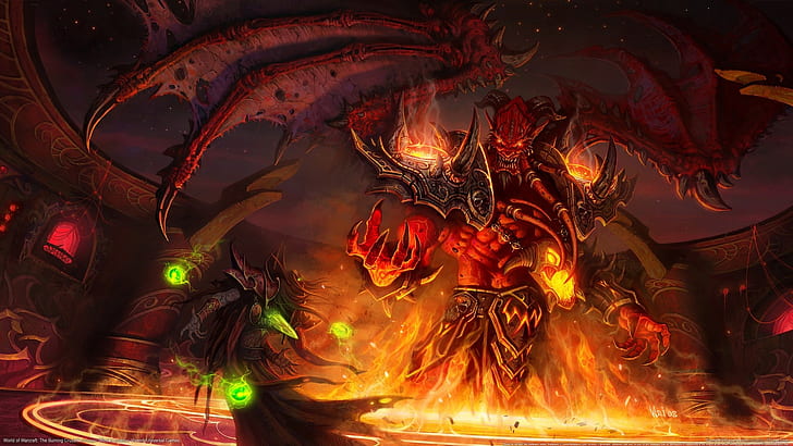 World of Warcraft: The Burning Crusade, doom bringer sketch, HD wallpaper