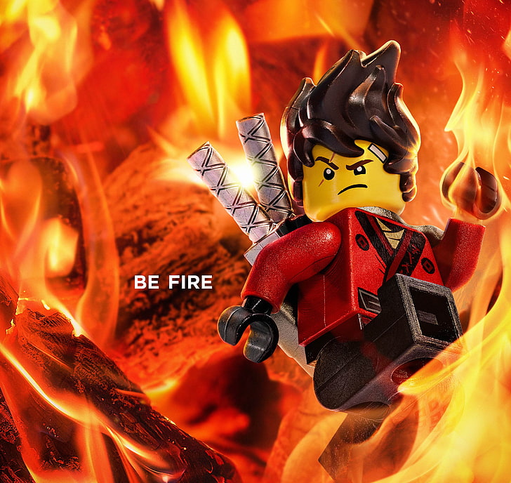Hd Wallpaper 17 Animation Kai The Lego Ninjago Movie Be Fire Wallpaper Flare