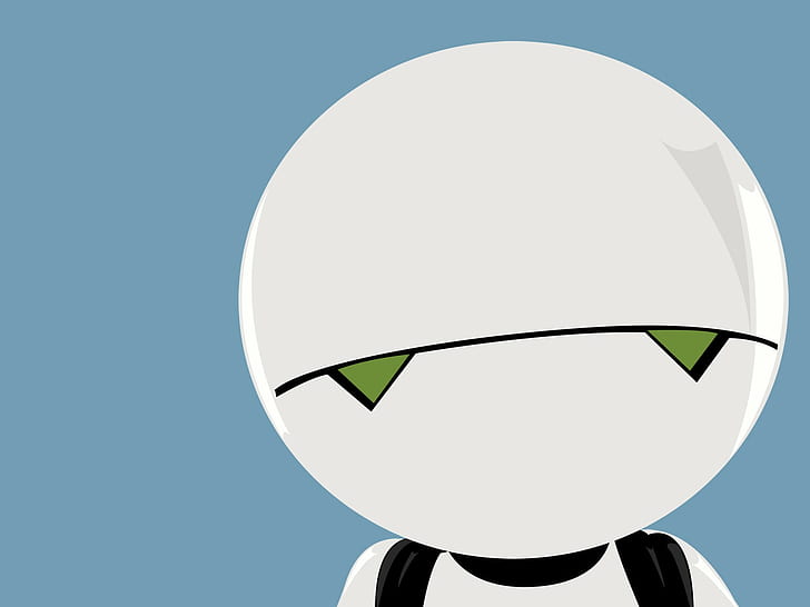 The Hitchhiker's Guide to the Galaxy, Marvin (robot), HD wallpaper