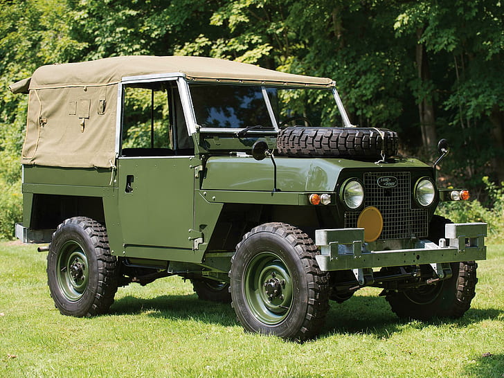 1968 Land Rover Lightweight Iia Offroad 4x4 Military Wheel Photo Background, HD wallpaper