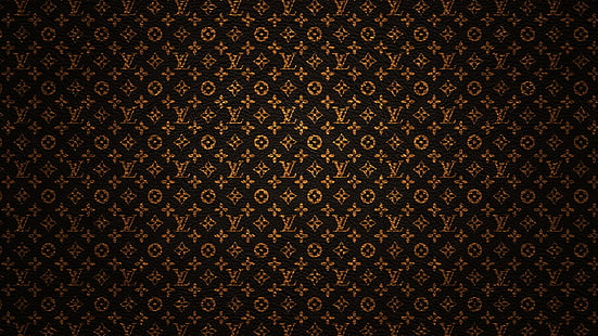 HD wallpaper: Products, Louis Vuitton, backgrounds, pattern, dark