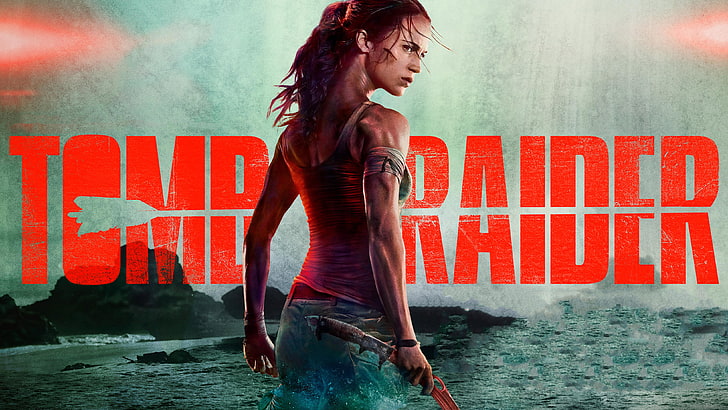 Alicia Vikander, 4K, 2018, Tomb Raider, Lara Croft, HD wallpaper
