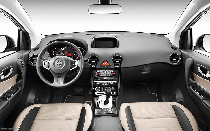 Renault, Renault Koleos, car, mode of transportation, vehicle interior, HD wallpaper