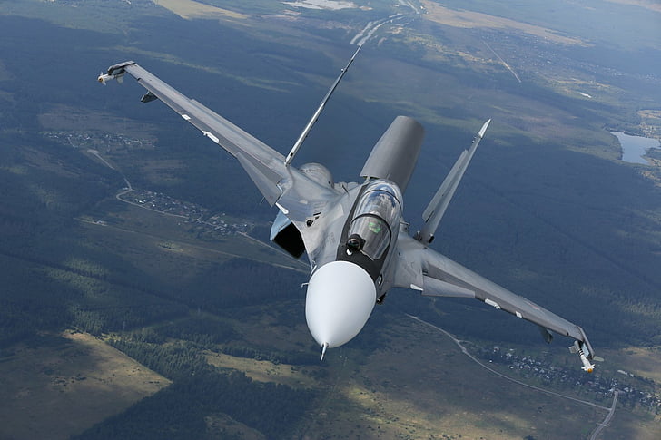 Jet Fighters, Sukhoi Su-30, Aircraft, Warplane, air vehicle, HD wallpaper