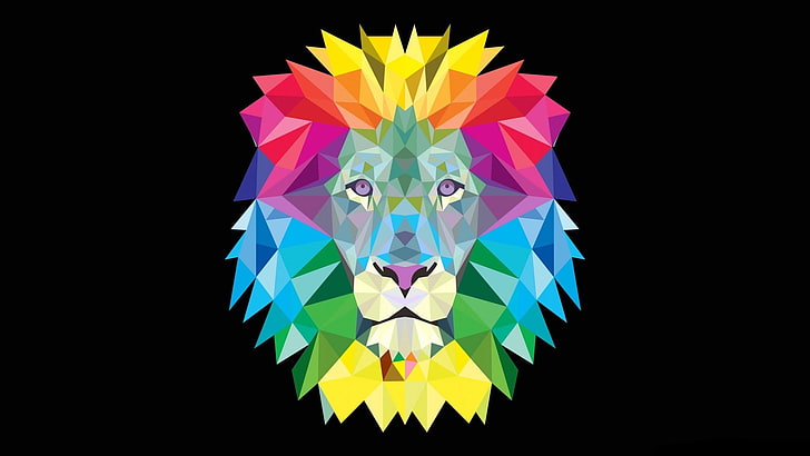 Lion vector 1080P, 2K, 4K, 5K HD wallpapers free download | Wallpaper Flare