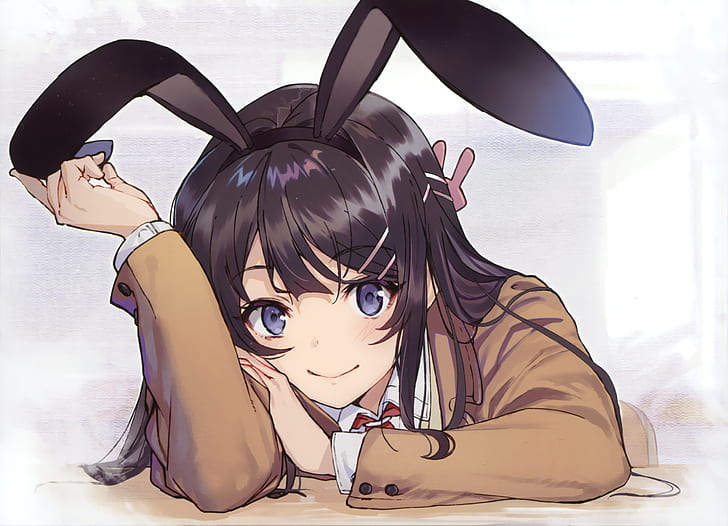 Anime, Rascal Does Not Dream of Bunny Girl Senpai, Animal Ears, HD wallpaper