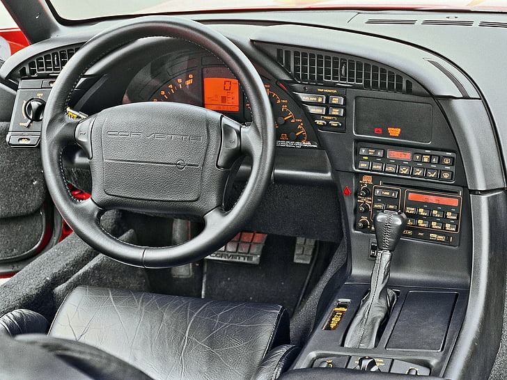 Hd Wallpaper 1991 96 C 4 Chevrolet Corvette Coupe