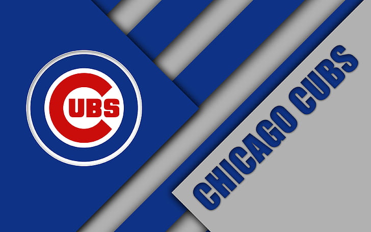 Baseball, Chicago Cubs, Logo, MLB, HD wallpaper