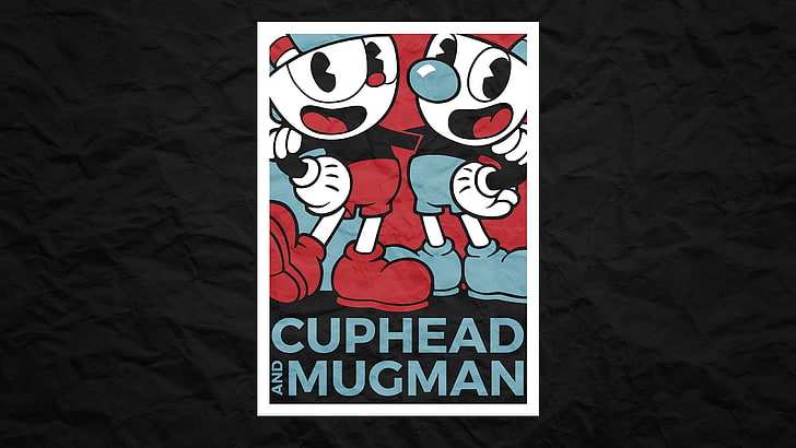 Cuphead (Video Game), Mugman, video games, text, no people, HD wallpaper