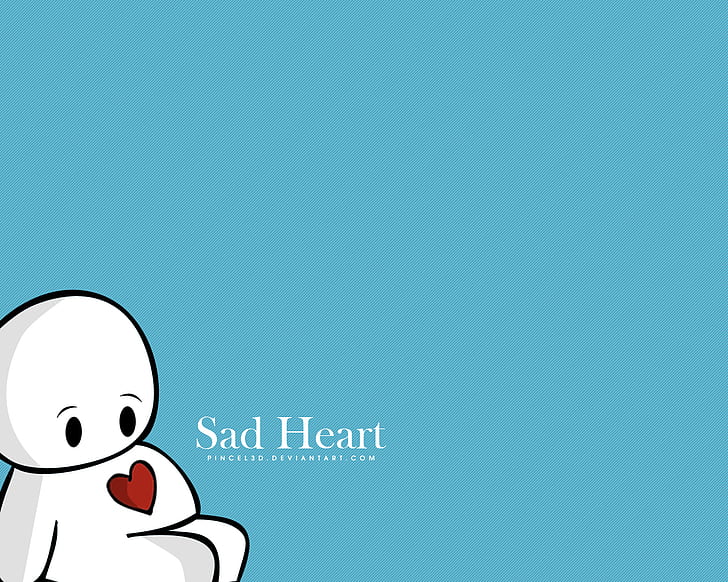 broken Heart, cry, love, sad, HD wallpaper