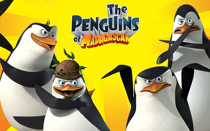 The Penguins Of Madagascar, sitcom, comedy, funny, HD wallpaper