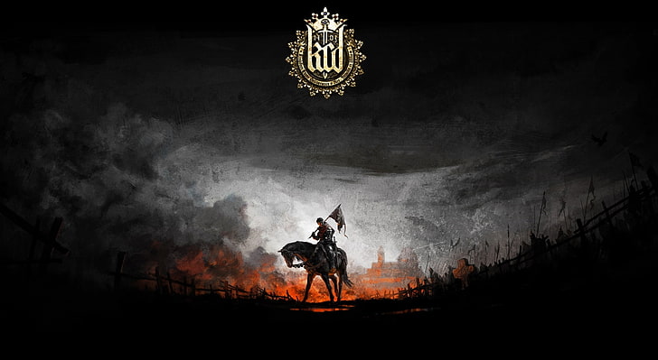 Kingdom Come Deliverance With Game Logo, Games, Other Games, horse