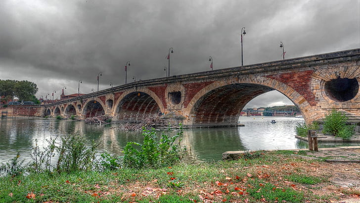 Online crop | HD wallpaper: Bridges, Pont Neuf, Toulouse | Wallpaper Flare