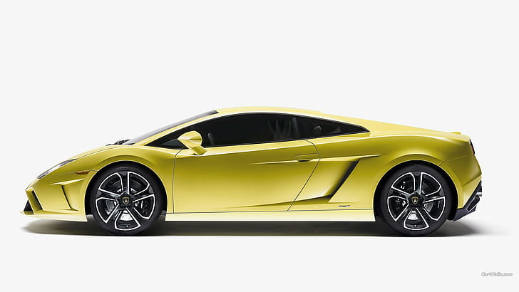 Lamborghini Gallardo, yellow, yellow cars, vehicle, Super Car