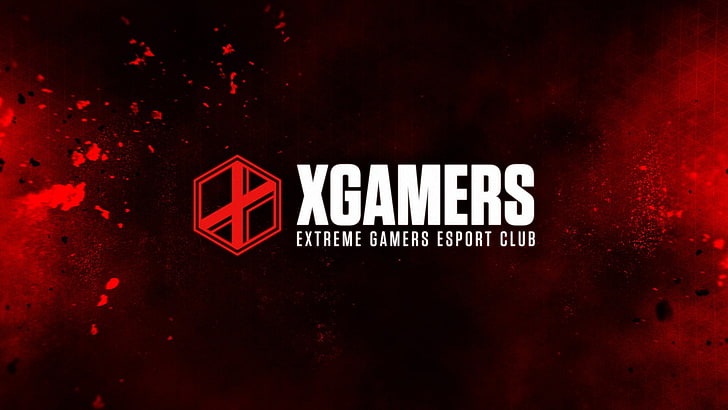 XGAMERS, e-sports, 4Gamers, Taiwan, red, text, communication, HD wallpaper