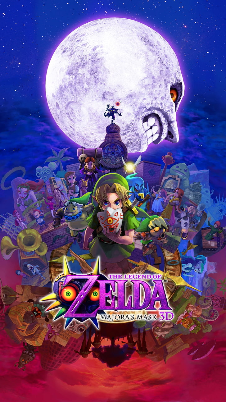 The Legend Of Zelda Majora's Ma, Legend of Zelda wallpaper, Games, HD wallpaper