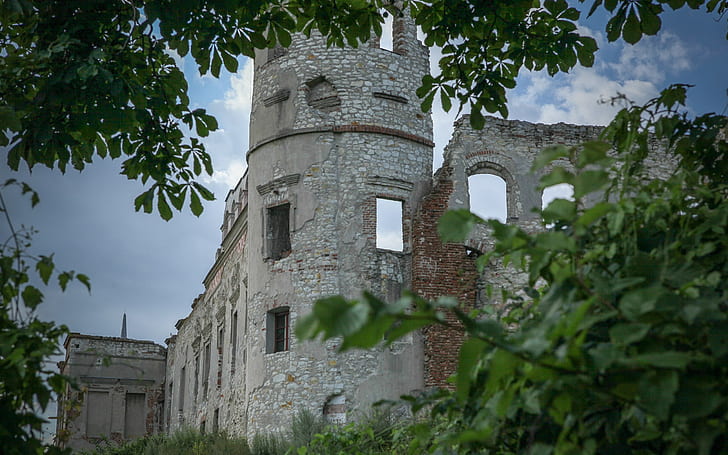 janowiec castle, HD wallpaper