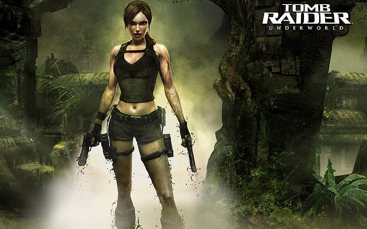 Tomb Raider, Tomb Raider: Underworld, Lara Croft, concept art, HD wallpaper